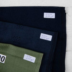 Lot de tissus n° 1000 9 Linen Cotton Fabric Cuts, Set No. 1000