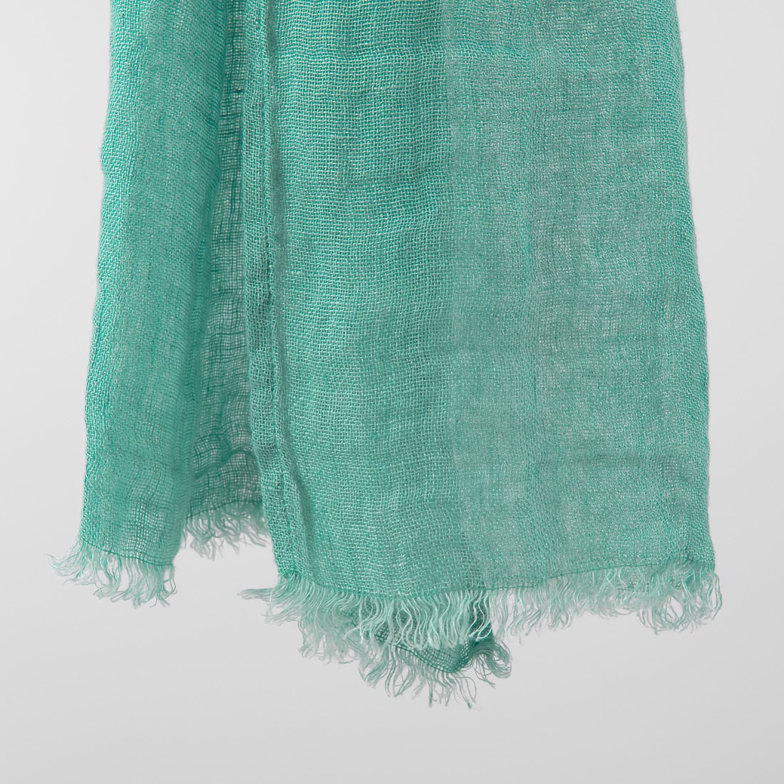 FINO Châle aigue-marine 3 Shawl aquamarine, lightweight