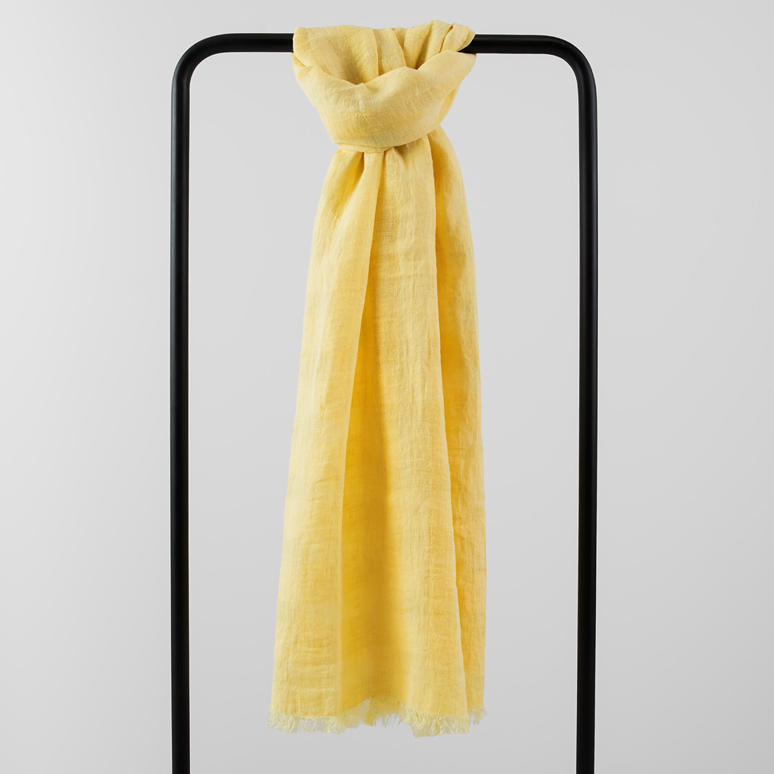 KORI Châle jaune 1 KORI Shawl yellow