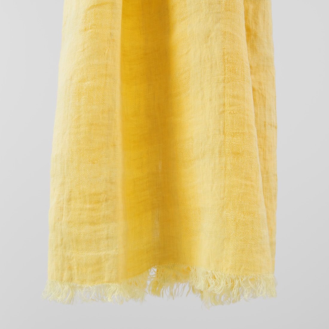 KORI Châle jaune 3 KORI Shawl yellow, lightweight