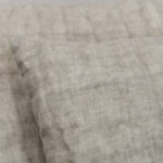 FONDA Housse de coussin gris-brun