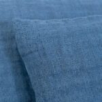 FONDA Housse de coussin gris-bleu