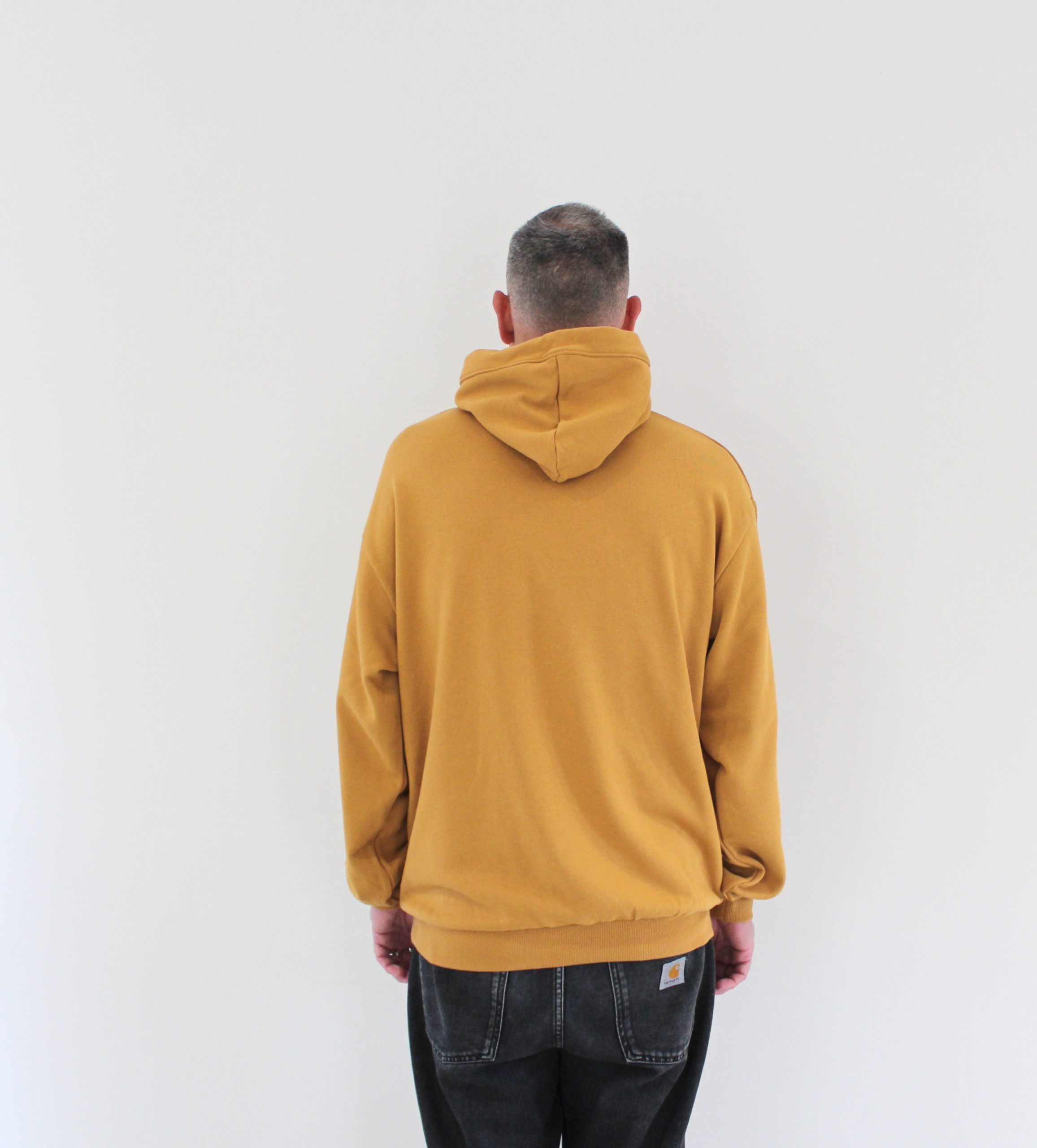 Gramicci Logo Hooded Sweatshirt Gold