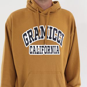Gramicci Logo Hooded Sweatshirt Gold