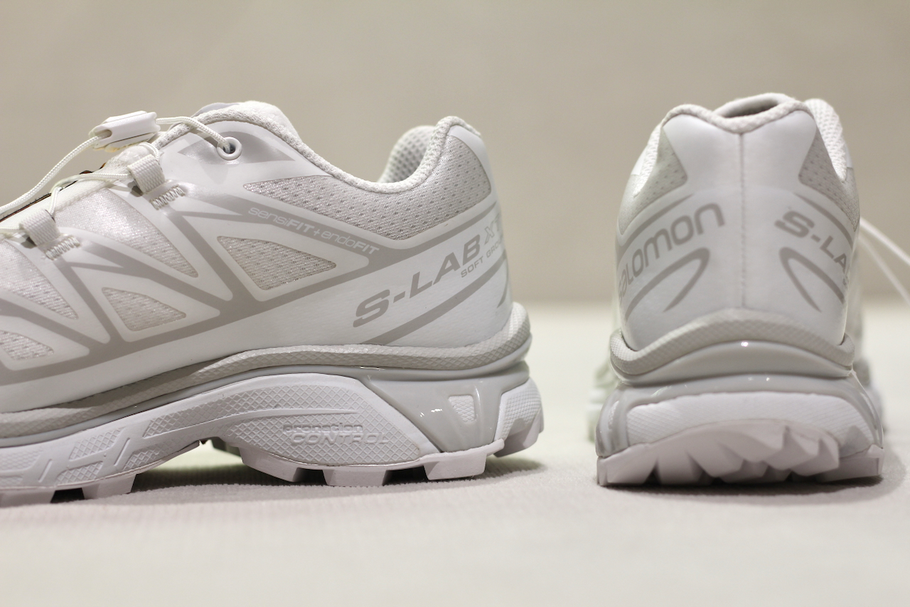 Salomon XT 6 All White Lunar Rock