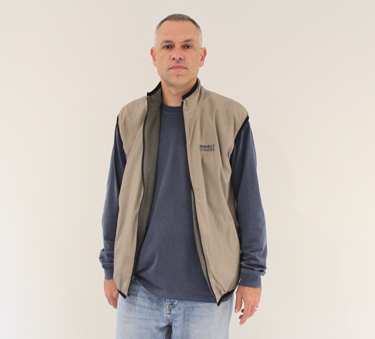 Gramicci Reversible Vest Grey