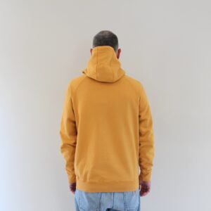 By Parra Anxious Dog Hooded Sweat Gold Yellow