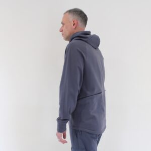 CP Company Sweat Hooded Stretch Fleece Ombre Blue