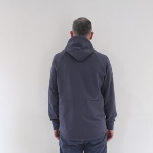 CP Company Sweat Hooded Stretch Fleece Ombre Blue
