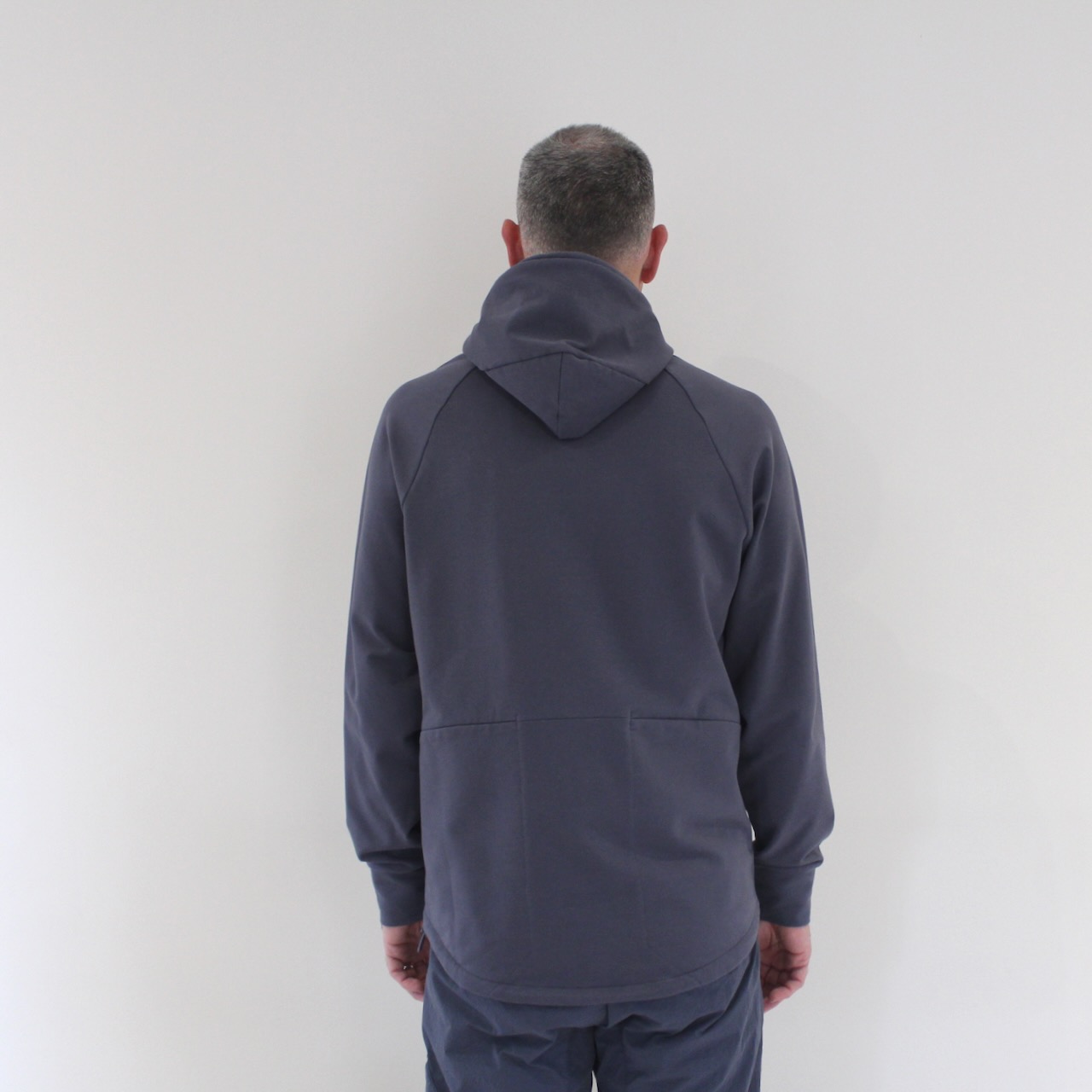 CP Company Sweat Hooded Stretch Fleece Ombre Blue