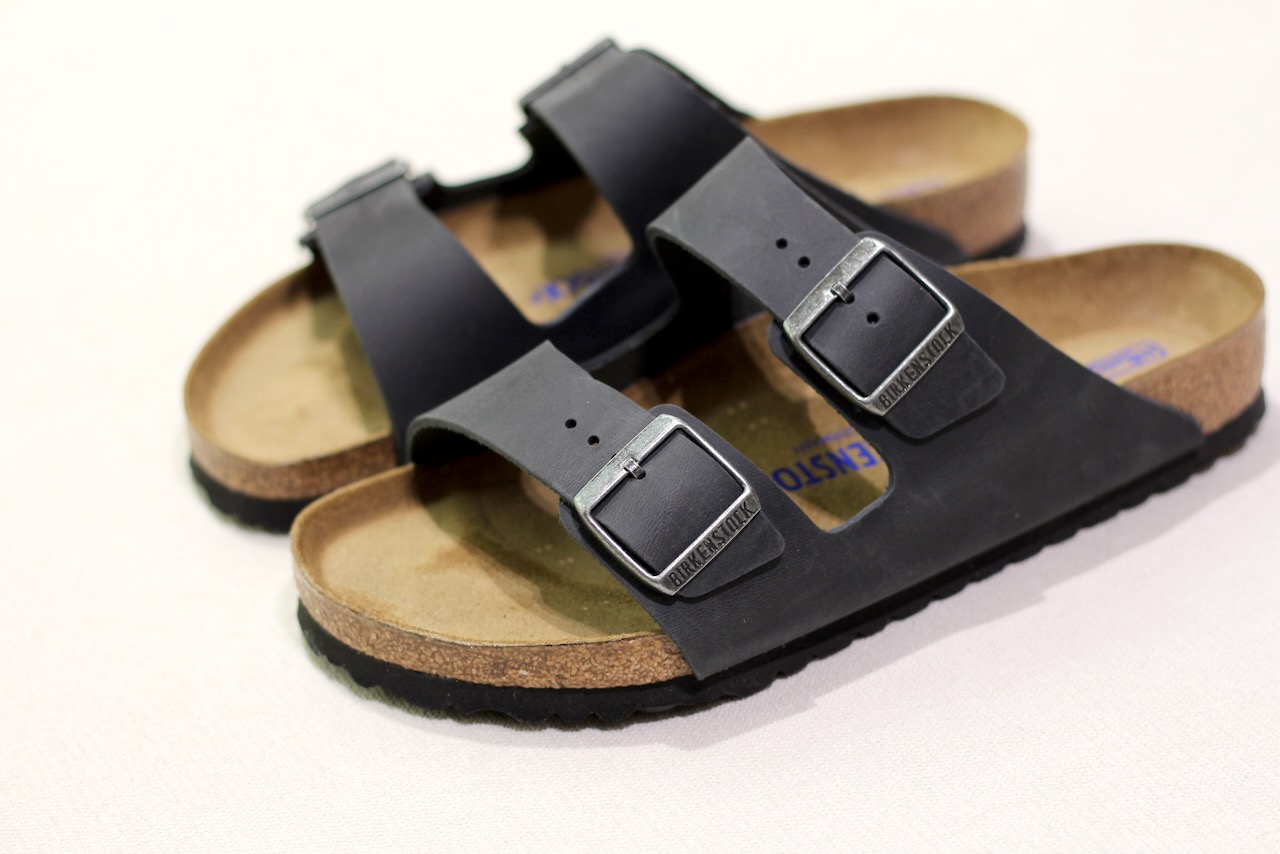 Birkenstock Arizona SFB Oiled Leather Black