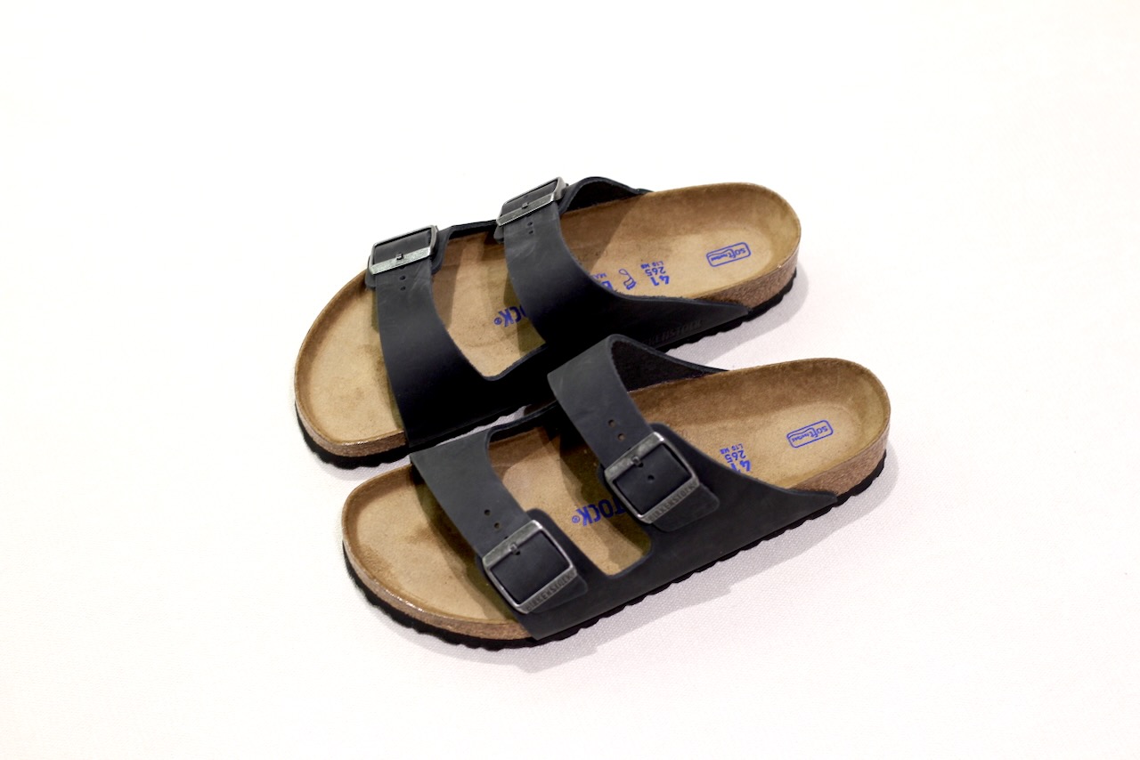 Birkenstock Arizona SFB Oiled Leather Black