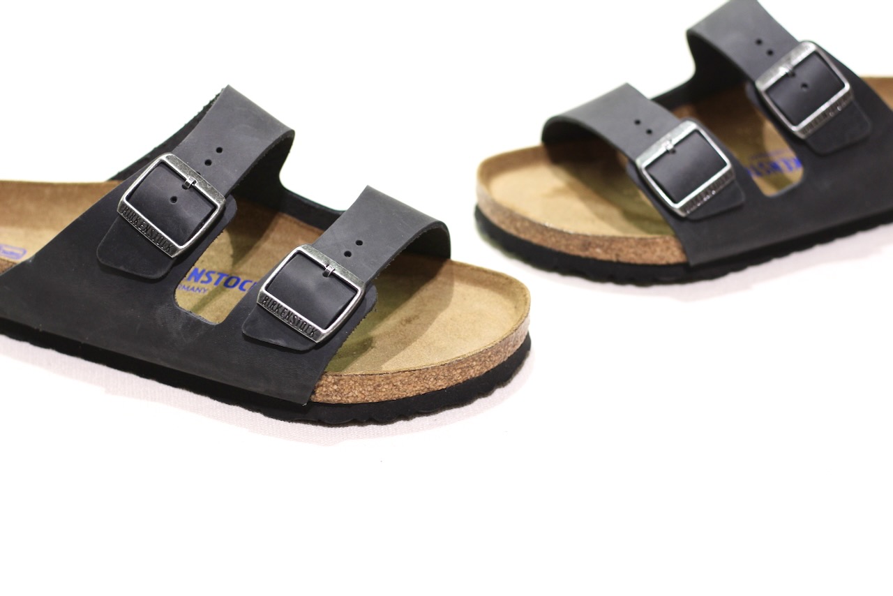 Birkenstock Arizona SFB Oiled Leather Black