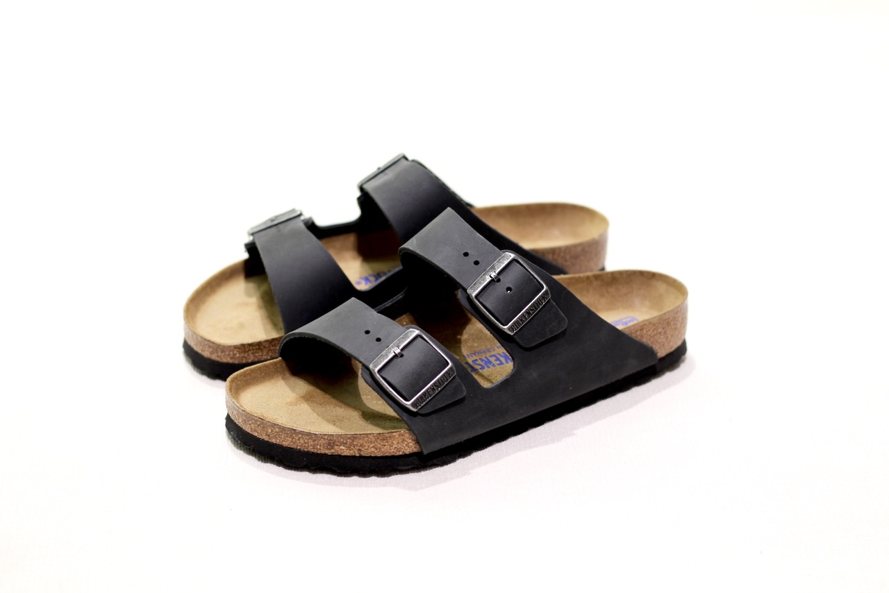 Birkenstock Arizona SFB Oiled Leather Black