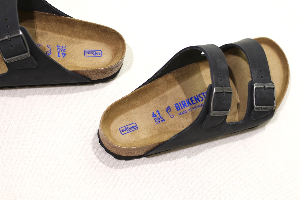 Birkenstock Arizona SFB Oiled Leather Black