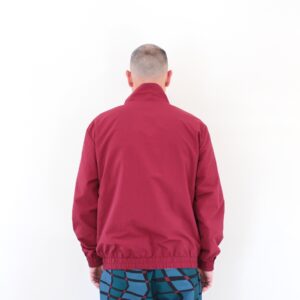 By Parra Squared Waves Pattern Track Top Multi Check