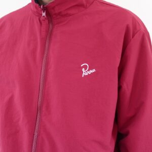 By Parra Squared Waves Pattern Track Top Multi Check