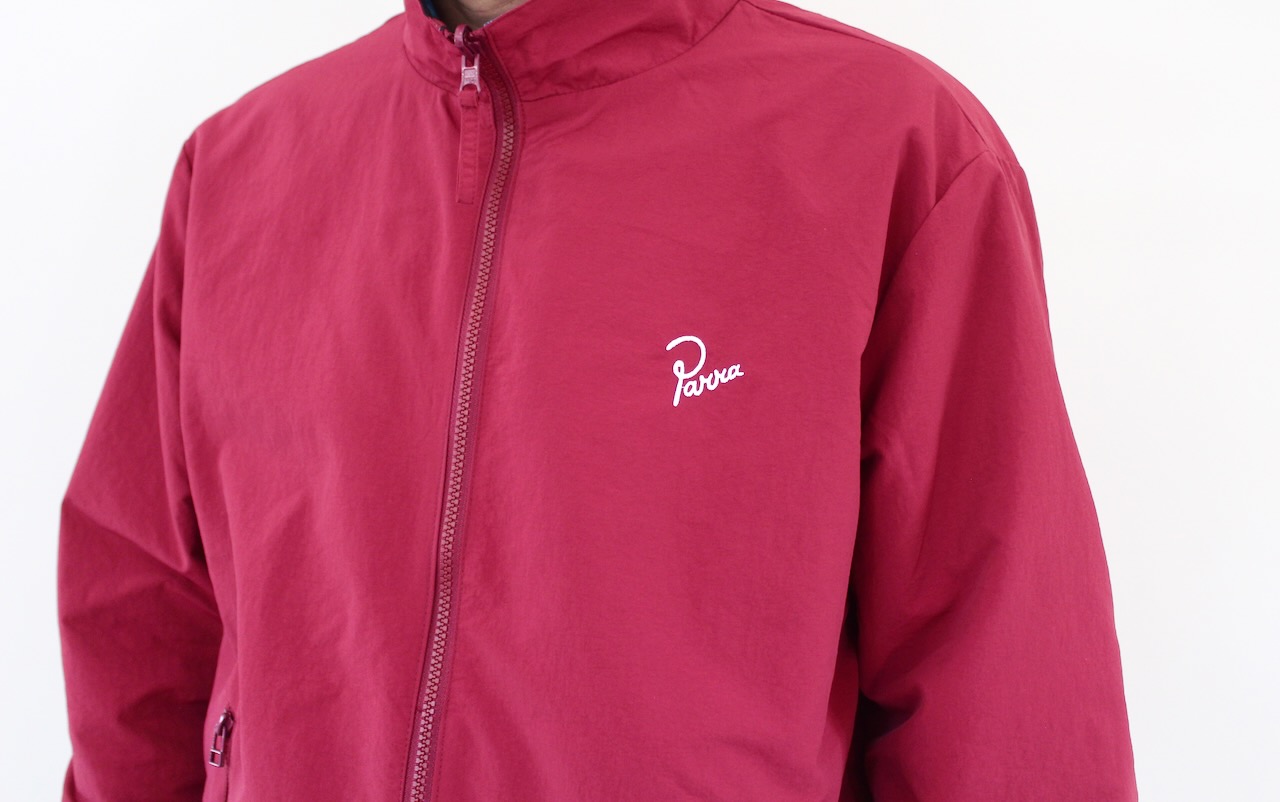 By Parra Squared Waves Pattern Track Top Multi Check