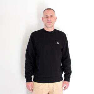 Lacoste Sweat Col Rond Noir