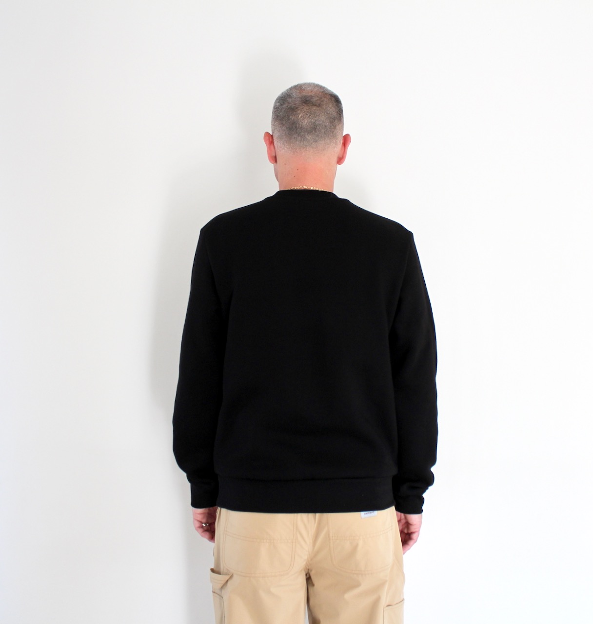 Lacoste Sweat Col Rond Noir