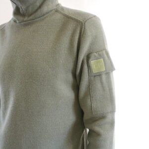 Cp Company Hooded Knit SIlver Sage Metropolis Series