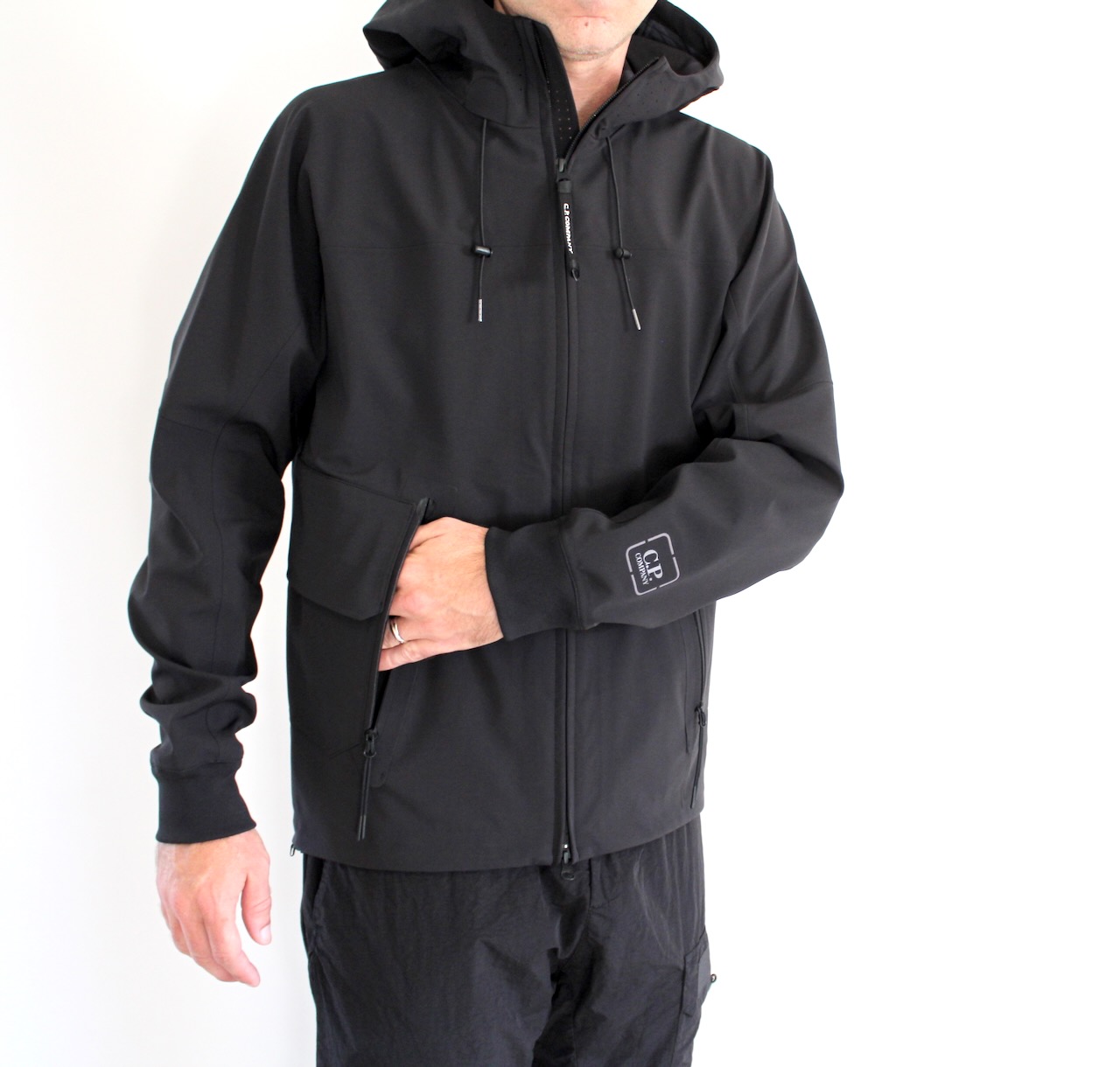 Cp Company Metroshell Medium Jacket Black