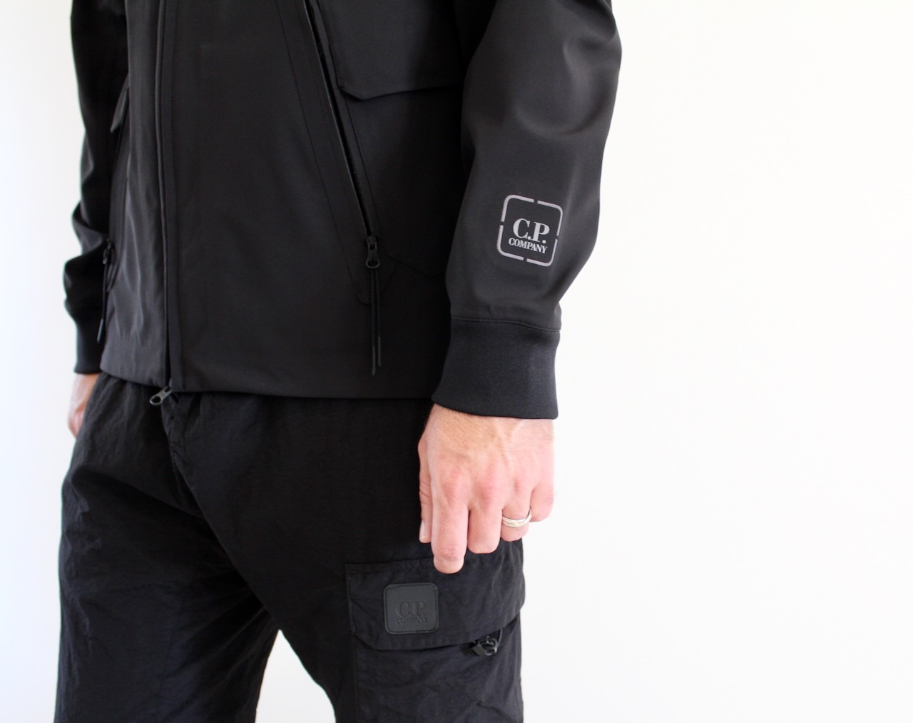 Cp Company Metroshell Medium Jacket Black