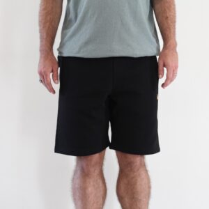 Carhartt Wip Chase Sweat Short Black Gold