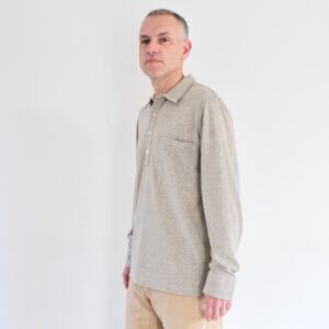 Universal Works Pullover LS Shirt Sand