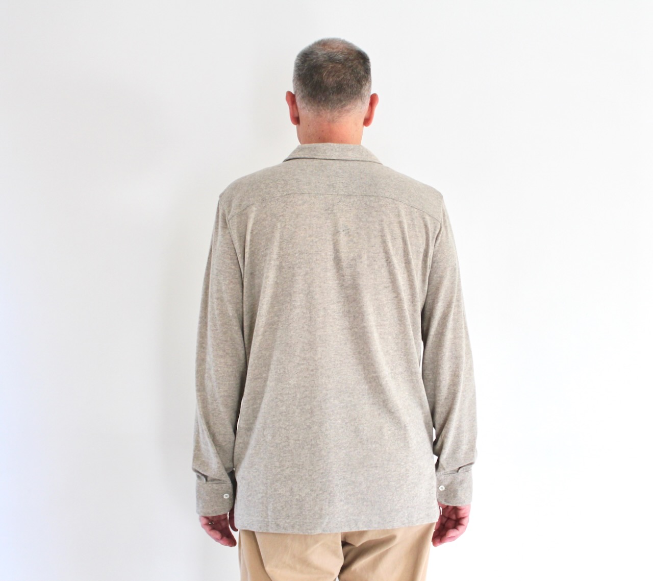 Universal Works Pullover LS Shirt Sand
