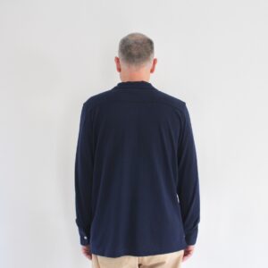 Universal Works Pullover LS Shirt Navy