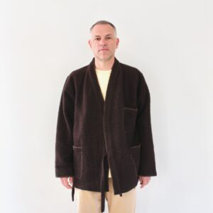 Universal Works Blanket Kyoto Work Jacket Brown