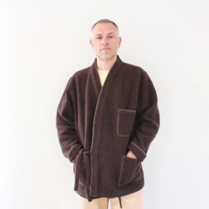 Universal Works Blanket Kyoto Work Jacket Brown
