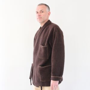 Universal Works Blanket Kyoto Work Jacket Brown