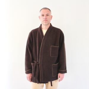 Universal Works Blanket Kyoto Work Jacket Brown