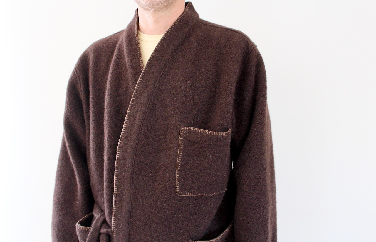 Universal Works Blanket Kyoto Work Jacket Brown