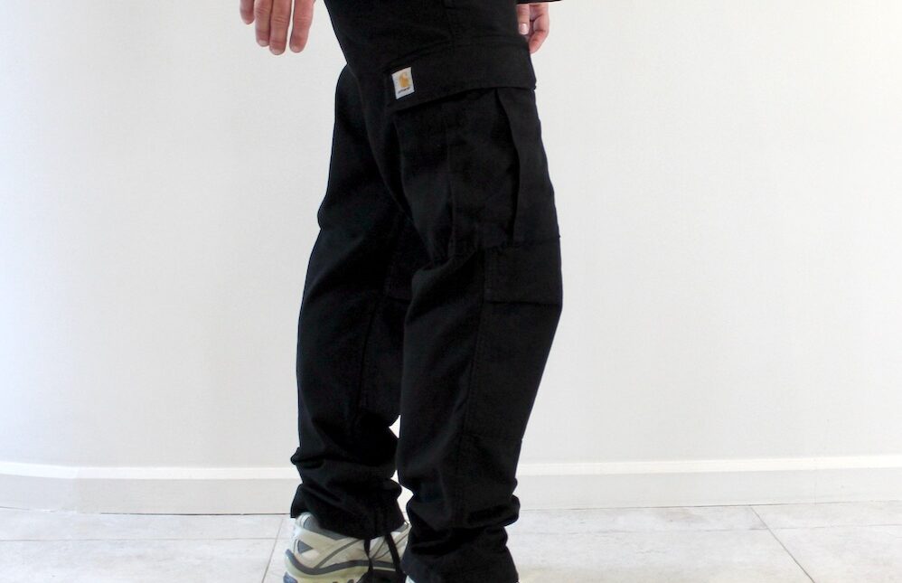 Carhartt WIP - Regular Cargo Pant Black Garment Dyed | Shibuya