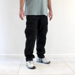 Carhartt Wip Regular Cargo Pant Black Garment Dyed