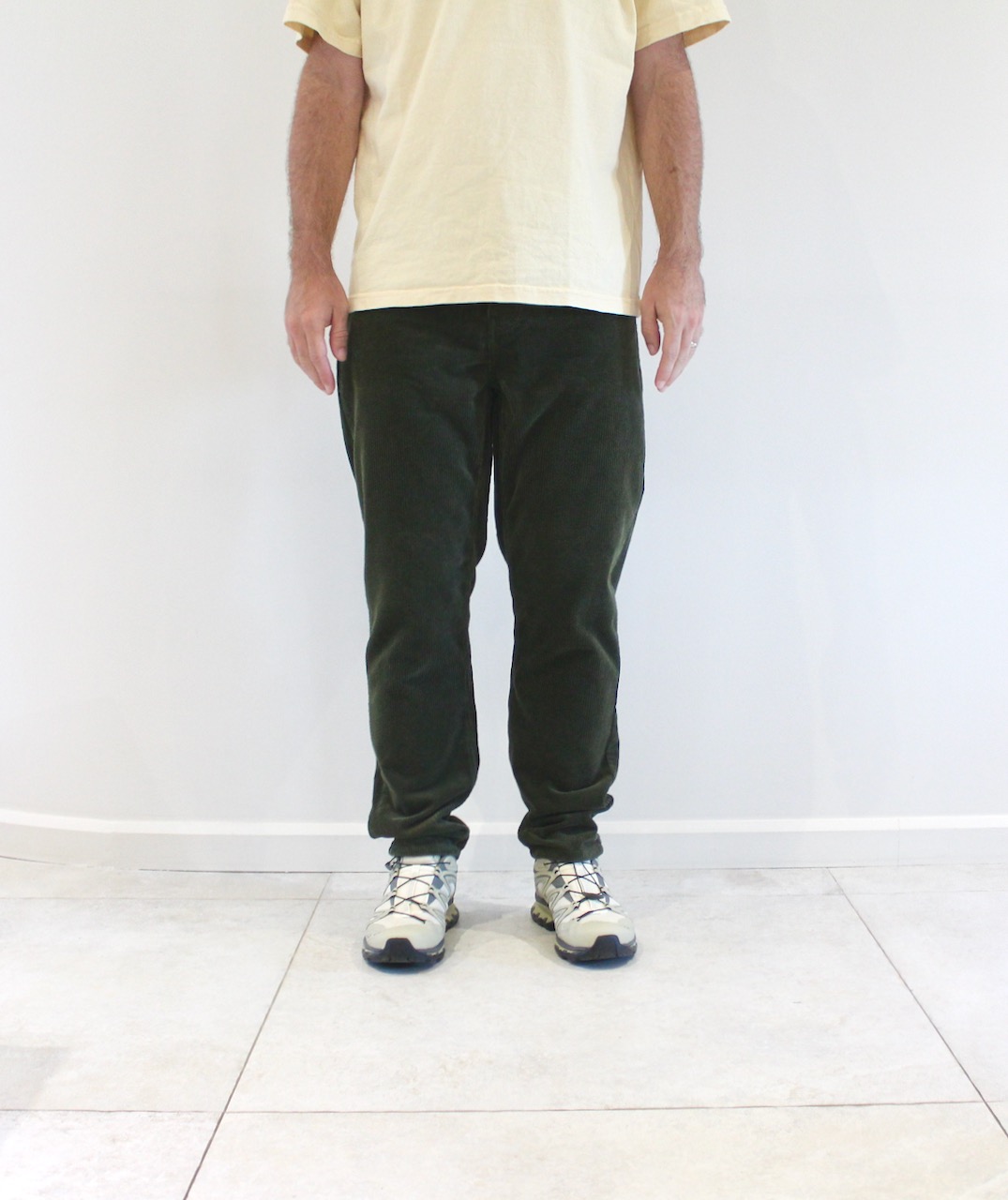 Carhartt Wip Newel Pant Corduroy Office Green