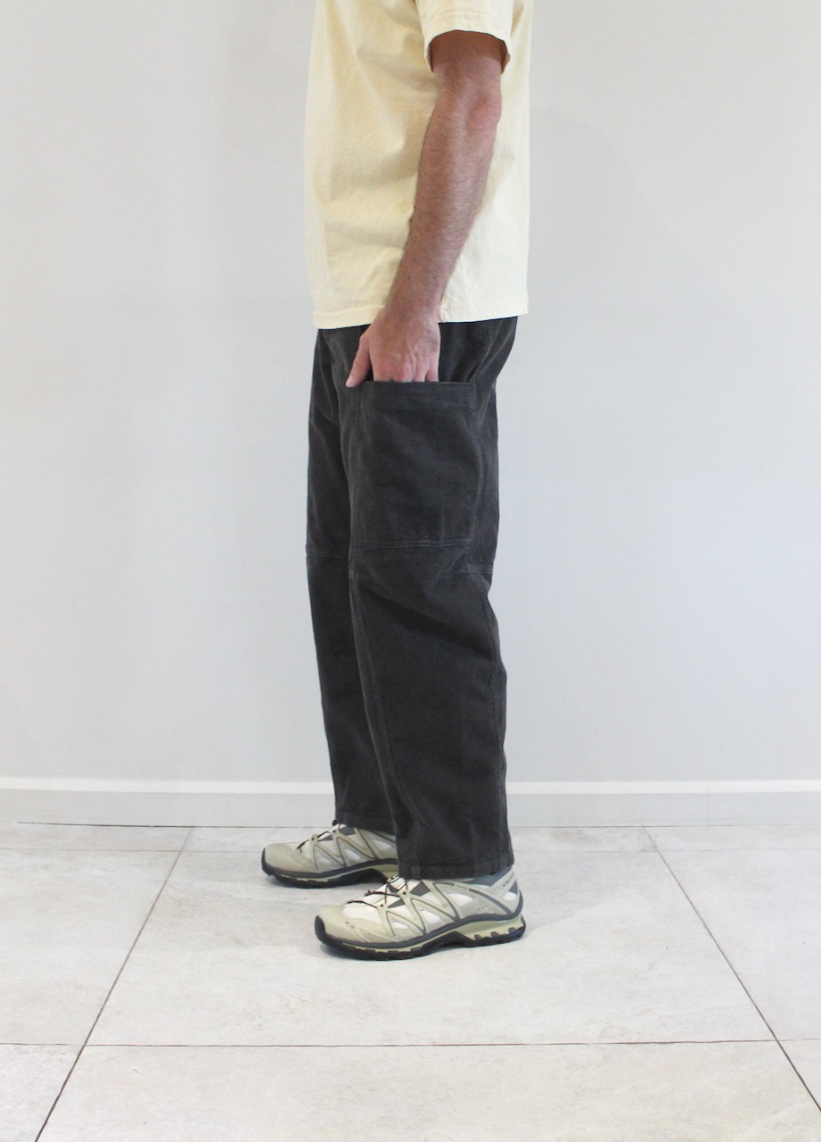 Gramicci Voyager Waffle Corduroy Foggy Grey Dye