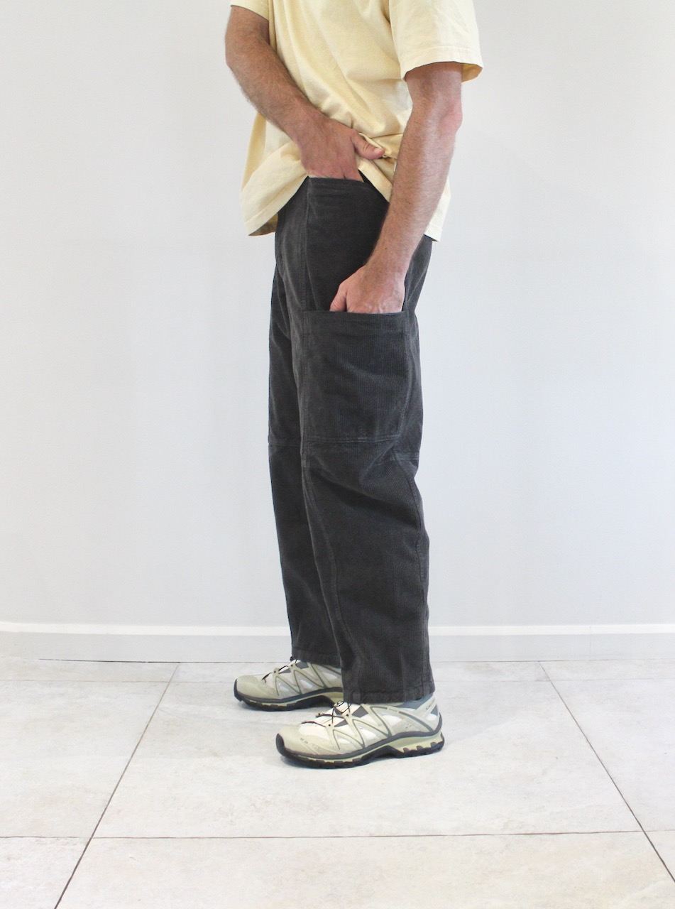 Gramicci Voyager Waffle Corduroy Foggy Grey Dye