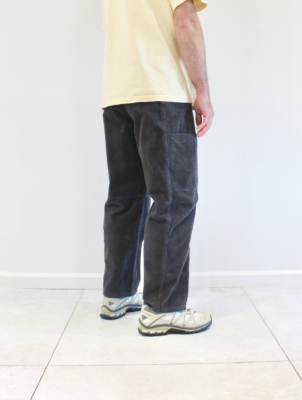 Gramicci Voyager Waffle Corduroy Foggy Grey Dye