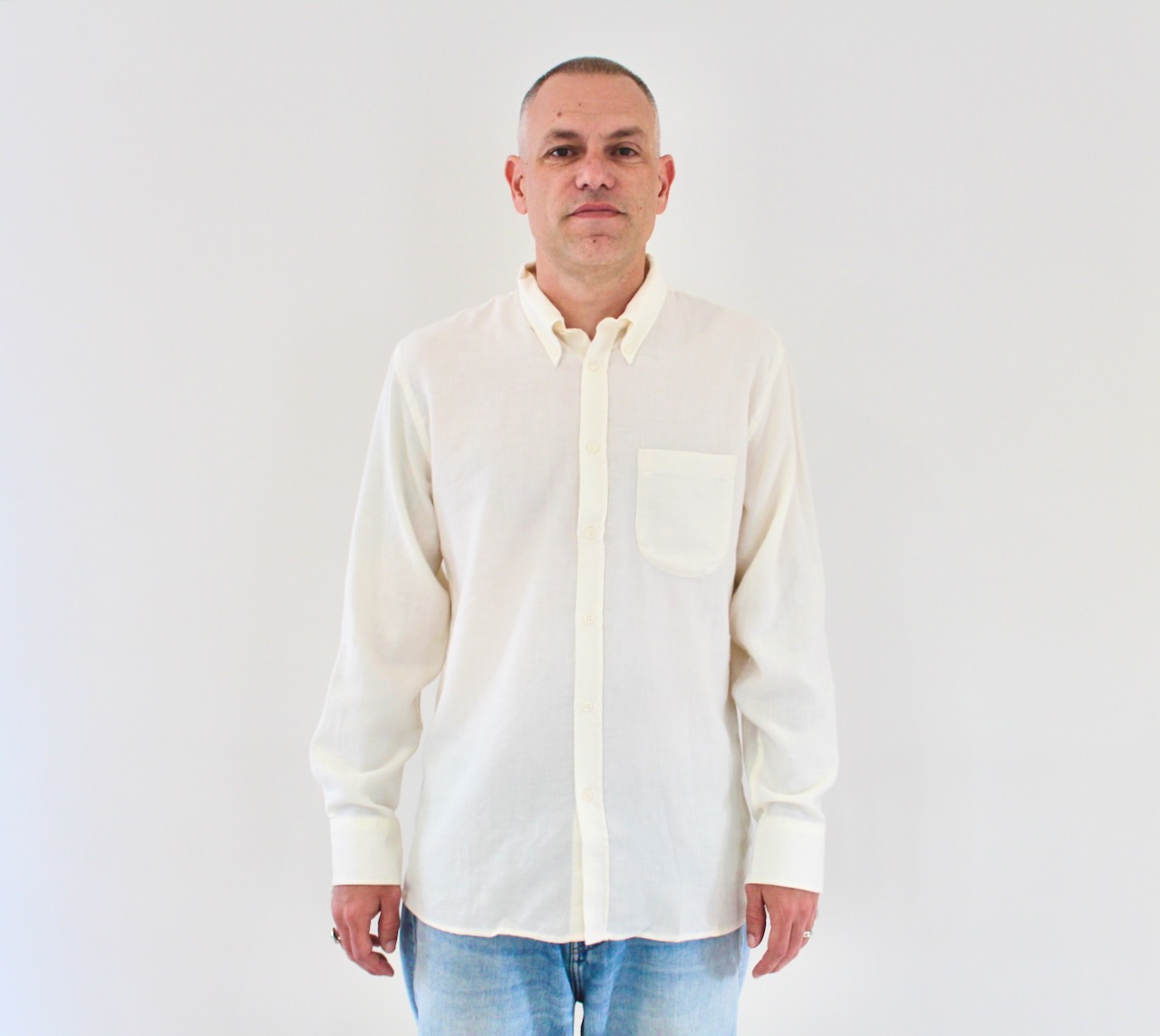 Universal Works Daybrook Shirt Ecru