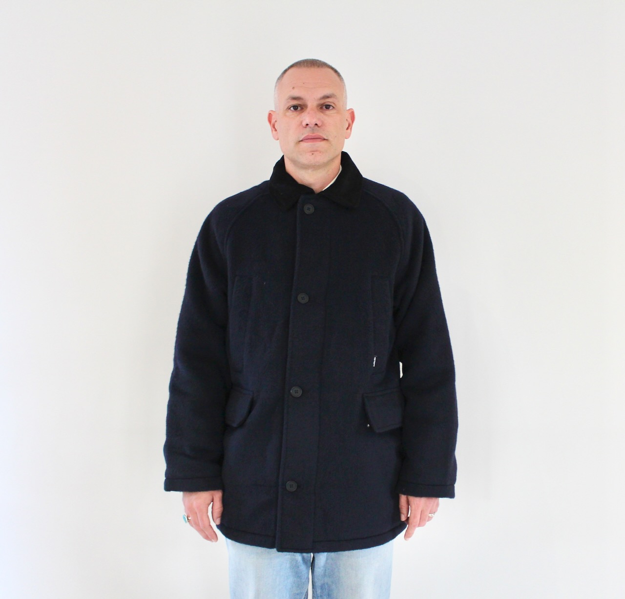 Carhartt Wip Beckley Coat Dark Navy