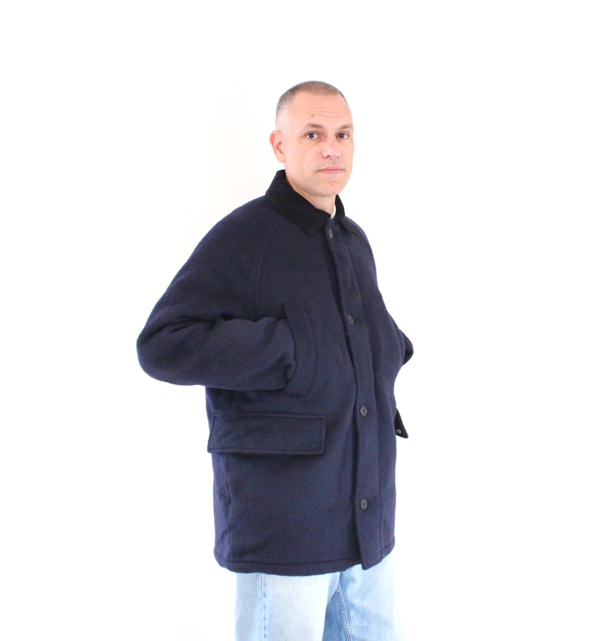 Carhartt Wip Beckley Coat Dark Navy