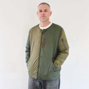 Taion X Beams Reversible MA-1 Type Inner Jkt Crazy Black