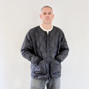 Taion X Beams Reversible MA-1 Type Inner Jkt Crazy Black