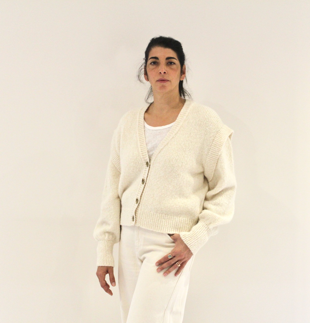 Sessùn Cardigan Chincero Fleur de Sel