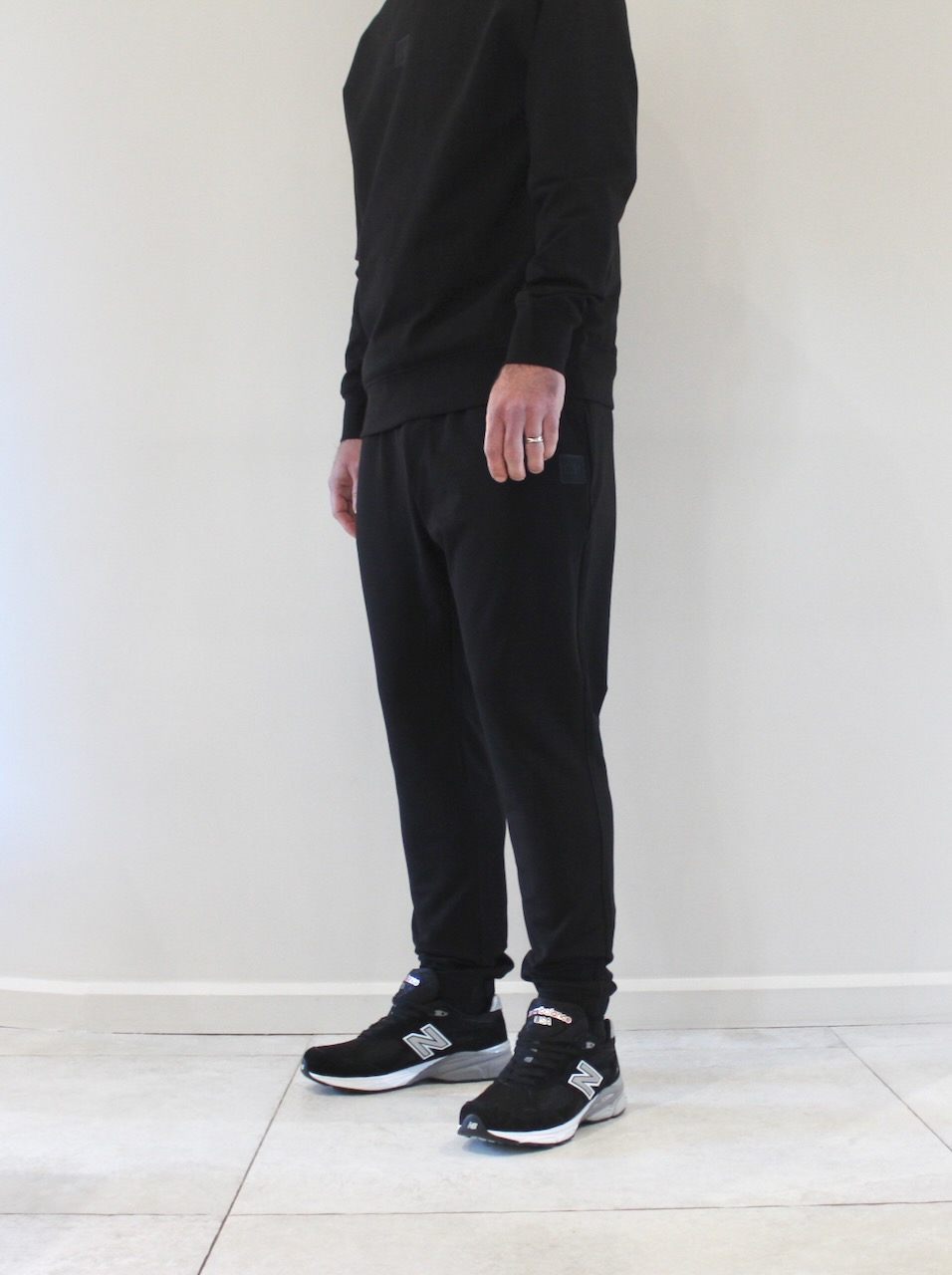 CP Company Sweat Jogging Pant Noir Metropolis Series