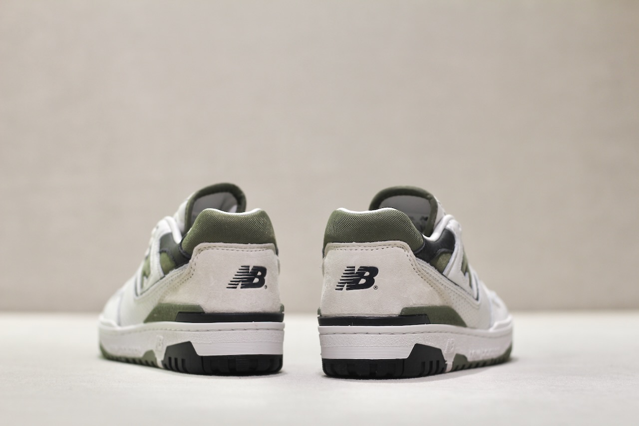 New Balance BB 550 DOB White Dark Olive